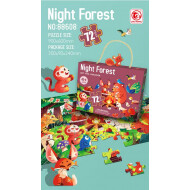 Puzzel Bosdieren - 72 stuks - Merk DDD Toys - Leeftijd vanaf 6 jaar