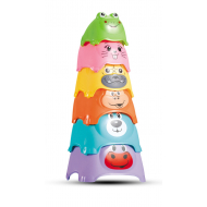 Baby Stapelspel Dieren - Merk DDD Toys
