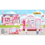 Set de Jeu Famille Lapin Boutique de Vêtements - Marque DDD Toys - Age à partir de 3 ans