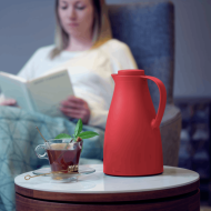 Leifheit Harmonic thermoskan - 1L - Donkerrood - Kleur Rood - Inhoud 1 l