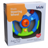 Baby Speelgoed Stuurwiel - Licht en Muziek - Blauw - Merk DDD Toys