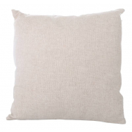 Coussin Amaryllis - Carré - 43x43cm - Beige - Marque DDD - Couleur Beige
