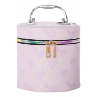 Beautycase Love - Avec fermeture Éclair - M - Rose - Marque DDD - Couleur Blanc,Rose