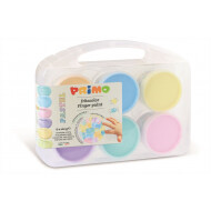 Primo Vingerverf Pastel - 100ml - Multicolor - 6 Stuks