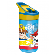 Paw Patrol Tritan Drinkfles - 480ml - Plastiek - Blauw/Geel - Merk Paw Patrol - Kleur Geel,Blauw - Inhoud 480 ml
