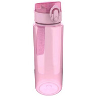 Lunch Buddies Pastel Uni Pink Waterfles - 600ml - Plastiek - Roze - Kleur Roze - Inhoud 600 ml