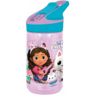 Gabby's Dollhouse Tritan Drinkfles - 480ml - Plastiek - Paars - Inhoud 480 ml - Kleur Paars