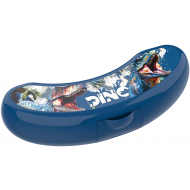 Lunch Buddies T-Rex Bananenbox - Plastiek - Donkerblauw - Kleur Donkerblauw