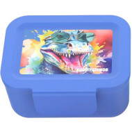 Lunch Buddies Animals Cayman Koekendoosje - 13x9,5x5cm - Plastiek - Blauw - Kleur Blauw