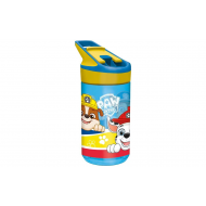 Paw Patrol Tritan Drinkfles - 480ml - Plastiek - Blauw/Geel - Merk Paw Patrol - Inhoud 480 ml - Kleur Blauw,Geel