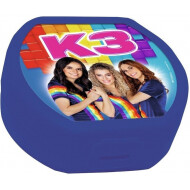 Studio 100 K3 Koekendoos met Hanne, Marthe en Julia - Plastiek - Donkerblauw - Kleur Donkerblauw