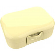 Lunch Buddies Koekendoosje - 12x10,5x6cm - Plastiek - Geel - Kleur Geel