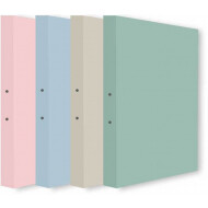 Nordic Ringmap A4 - 30mm - 4ass - Soort map Ringmap - Kleur Multicolor - Formaat A4