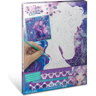 Nebulous Stars Schilderen op Nummer - Met 14 Potjes en 2 Penselen - Vanaf 7 Jaar - Leeftijd vanaf 7 jaar