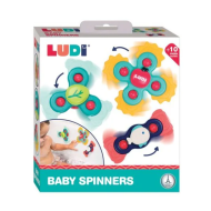 Ludi Baby Spinners - Vanaf 10 Maanden - Leeftijd vanaf 10 maanden