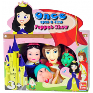 Poppenkast Handpoppen Sneeuwwitje - 4 stuks - Merk DDD Toys - Leeftijd vanaf 3 jaar