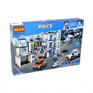 Cogo City Set de Construction - Centrale de Commandement - Marque DDD Toys - Age à partir de 6 ans