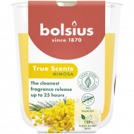 Bolsius True Scents Geurglas - 80/73 - Mimosa - Merk Bolsius - Kleur Geel - Geur Mimosa