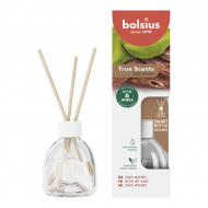 Bolsius True Scents Geurstokjes - 60ml - Oud Wood - Merk Bolsius - Geur Oud Hout