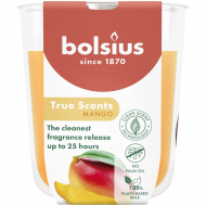 Bolsius True Scents Geurglas - 80/73 - Mango - Merk Bolsius - Kleur Oranje - Geur Mango