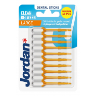 Jordan Cure-dents Clean Between - Menthe - Plastique - 40 Pièces - Marque Jordan - Produit de rinçage ou de soie dentaire n/A