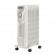 Rowenta Intensium BU2620F0 Oliegevulde Kachel - 3 Warmtestanden - Stille werking - Grijs - Merk Rowenta
