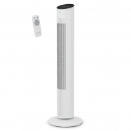 Rowenta Eole Ultra VU6871 Ventilateur de Tour - 3 Vitesses - Minuterie - Blanc - Marque Rowenta - Couleur Blanc