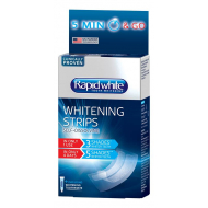 Bandes Blanchissantes Express Rapid White - Marque Rapid White - Effet désiré Dents blanches - Produit de rinçage ou de soie dentaire n/A - Age Adultes
