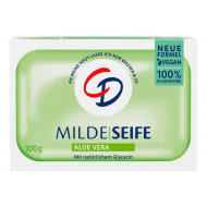 CD Savon Glycériné à l’Aloé Vera - 125g - Produit de bain Tablette de savon