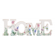 Décoration lettres maison en bois avec impression de fleurs - Marque DDD