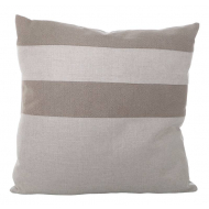 Coussin Dalia - Carré - 60x60cm - Café - Marque DDD - Couleur Café