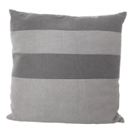 Coussin Dalia - Carré - 60x60cm - Gris - Marque DDD - Couleur Gris