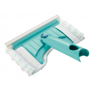 Tête de nettoyage pour carrelages et baignoire - Marque Leifheit - Matériel Microfibre - Couleur Bleu