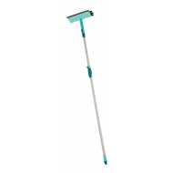 Lave-vitres avec brosse et manche télescopique - Marque Leifheit