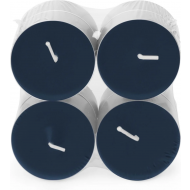 Spaas Midnight Magic Bougies Chauffe-Plat - 10h de Combustion - Bleu - 8 Pièces - Nombre d'heures de combustion 10h