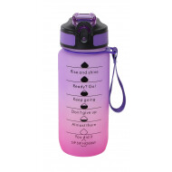 Drinkfles Sip Sip Hooray - 600ml - Blauw/Roze - Merk DDD - Kleur Meerkleurig - Inhoud 600 ml