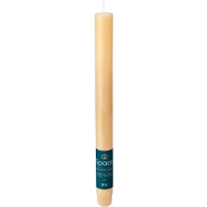 Spaas Rustiques Bougies de Dîner - 10h Durée de Combustion - Ø2,1x25cm - Beige - 12 Pièces - Nombre d'heures de combustion 10h