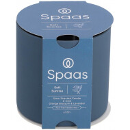 Spaas Glow Soft Sunrise Bougie Parfumée - 55h de Combustion - Bleu - Nombre d'heures de combustion 55h