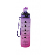 Drinkfles Sip Sip Hooray - 1L - Blauw/Roze - Merk DDD - Inhoud 1 l - Kleur Meerkleurig