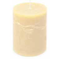 Spaas Rustique Bougie - Ø8x11cm - Ivoire - Nombre d'heures de combustion 65h