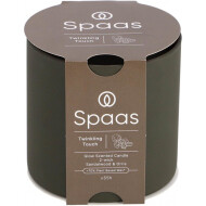 Spaas Glow Twinkling Touch Bougie Parfumée - 55h de Combustion - Brun - Nombre d'heures de combustion 55h