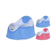Cuvette Enfant - A Partir de 18 mois - 33x28x21cm - Plastique - Rose Luxe - Marque Merkloos