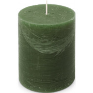 Spaas Rustique Bougie - 95h de Combustion - Ø10x13cm - Vert Foncé - Nombre d'heures de combustion 95h