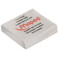 Maped Gomme Malléable - Caoutchouc Naturel - Bleu-Gris - Marque Maped