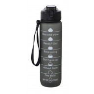Drinkfles Sip Sip Hooray - 1L - Zwart - Merk DDD - Inhoud 1 l - Kleur Zwart