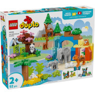 LEGO Duplo 10446 3-in-1 Families van Wilde Dieren - Merk Lego - Leeftijd vanaf 2 jaar - Collectie Duplo