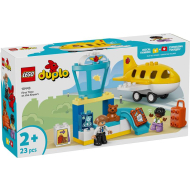 LEGO Duplo 10443 Voor het Eerst op het Vliegveld - Merk Lego - Leeftijd vanaf 2 jaar - Collectie Duplo