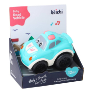 Baby Speelgoed Auto - Licht en Muziek - Blauw - Merk DDD Toys