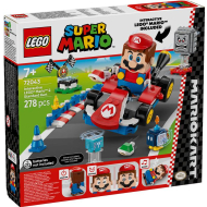 LEGO Super Mario 72043 Mario Kart - Interactieve LEGO Mario en Standaardkart - Merk Lego - Leeftijd vanaf 7 jaar - Collectie Super Mario
