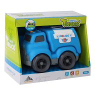 Kinetic Truck Speelgoedwagen Politiewagen - Licht en Geluid - Merk DDD Toys - Leeftijd vanaf 18 maanden